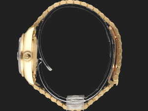 Rolex Lady-Datejust 26 Yellow Gold Sapphire & Diamond Bezel 69088