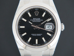 Rolex Datejust 41 Black Dial NEW 126300 