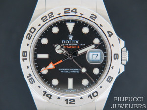 Rolex Explorer II 216570 Black Dial NEW