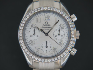 Omega Speedmaster Automatic MOP Dial Diamond Bezel 35357000