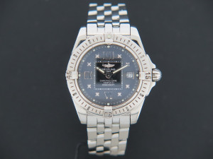 Breitling Cockpit Lady 32 Black Diamond Dial A71356