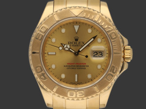 Rolex Yacht-Master Yellow Gold Champagne Dial 16628