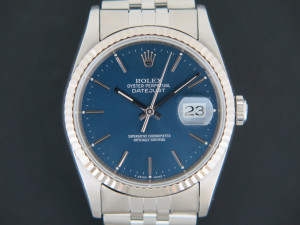 Rolex Datejust Blue Dial 16234