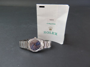 Rolex Air-King Blue Dial 14010