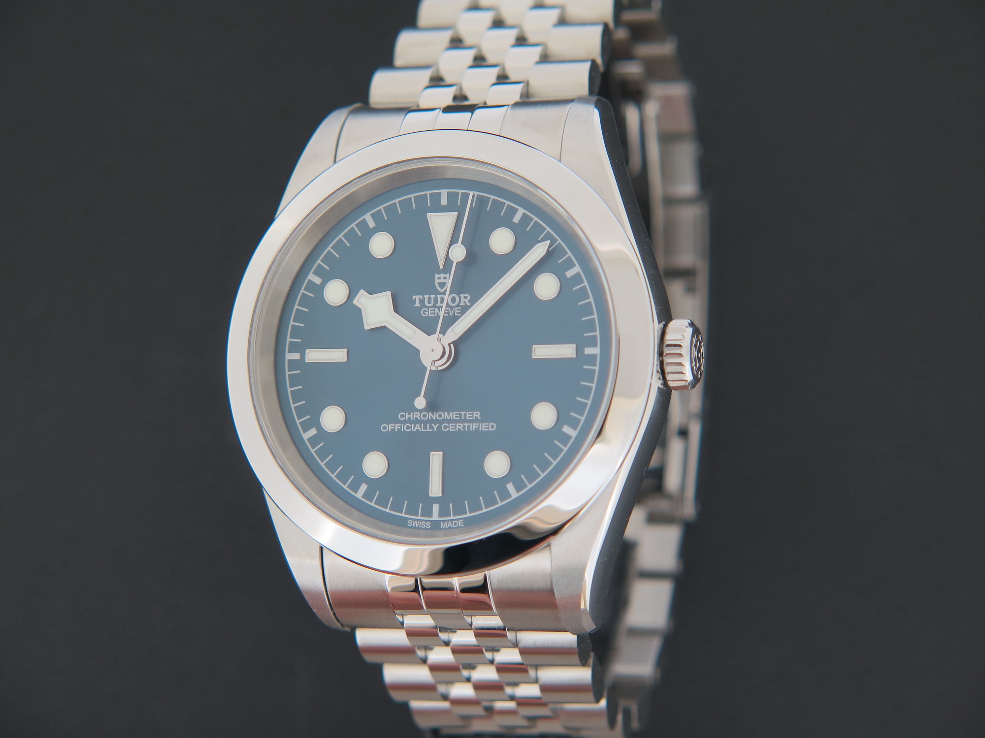 Tudor Black Bay 41 Blue Dial 79680 NEW Watches Filipucci Juweliers