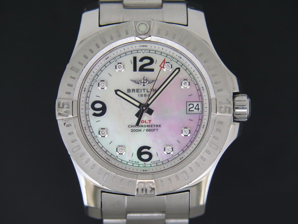 Breitling colt 36 pearl diamond online