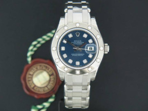 Rolex Lady-Datejust Pearlmaster White Gold and Diamond
