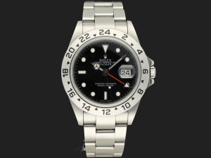 Rolex Explorer II Black Dial Rehaut Cal. 3186 16570