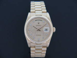 Rolex Oyster Perpetual Day-Date Jubilee Diamonds