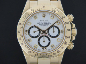 Rolex Oyster Perpetual Cosmograph Daytona Yellow Gold With Diamond Dial