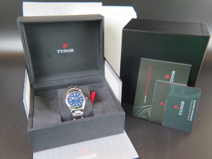 Tudor Heritage Black Bay 36 Blue Dial 79500 NEW