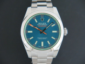Rolex Milgauss GV Z-Blue NEW 116400GV