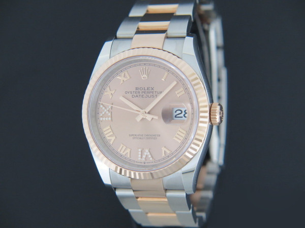 Rolex - Datejust NEW 126231 Everose/Steel RosÃ© Dial 
