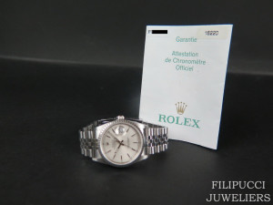 Rolex Datejust Silver Dial 16220