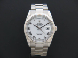 Rolex Oyster Perpetual Day-Date White Gold
