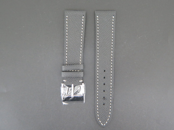 LIC - Black Epsom Strap 20MM