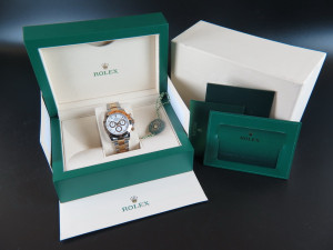 Rolex Daytona Gold/Steel  NEW 116503 White Dial