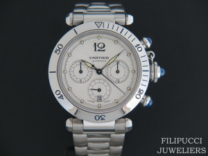 Cartier Pasha Seatimer  Chronograph W31030H3 