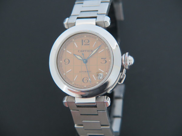 Cartier - Pasha C Automatic Salmon Dial 2324