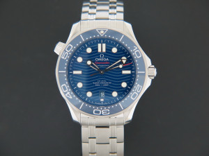 Omega Seamaster Diver 300M Co-Axial Master Chronometer NEW 210.30.42.20.03.001