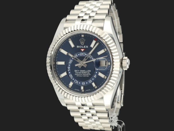 Rolex - Sky-Dweller Blue Dial 326934 NEW