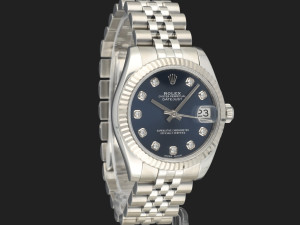 Rolex Datejust 31 Blue Diamond Dial 178274 