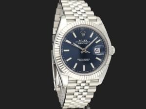Rolex Datejust 41 Blue Dial 126334 99% NEW