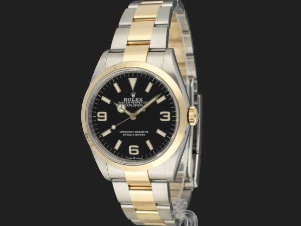 Rolex - Explorer 36 Gold/Steel 124273
