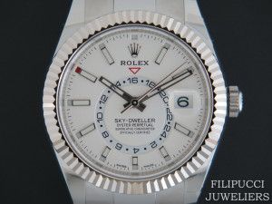 Rolex Sky-Dweller Silver Dial NEW 326934 