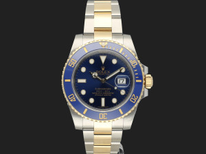 Rolex  Submariner Date Gold/Steel Blue Dial 116613LB