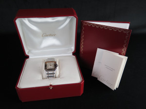 Cartier Santos Galbee GM Gold/Steel Automatic W20041C4 / 2319