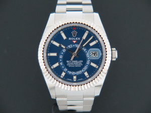 Rolex Sky-Dweller Blue Dial 326934 NEW