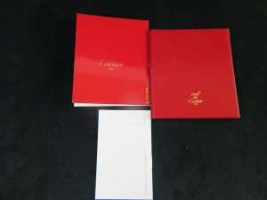 Cartier Card holder with Must de Cartier Booklets