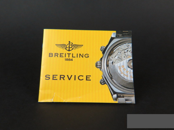 Breitling - Service Booklet Nederlands
