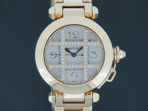 Cartier Pasha Automatic Yellow Gold Diamond Grille 2399