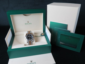 Rolex GMT-Master II Gold/Steel 126713GRNR NEW 