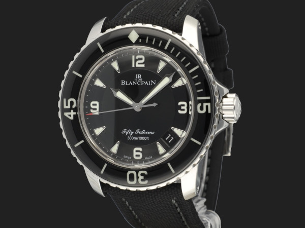 Blancpain - Fifty Fathoms Automatic Black Dial 45MM 5015-1130-52A