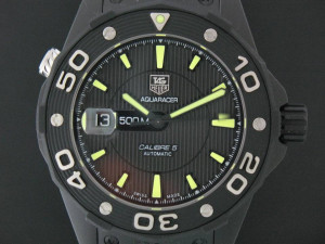 Tag Heuer Aquaracer 500 M Calibre 5 Full Black