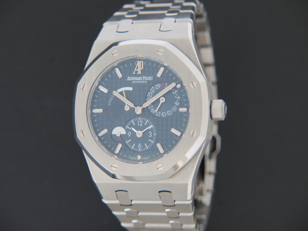 Audemars Piguet - Royal Oak Dual Time Blue Dial 26120 ST