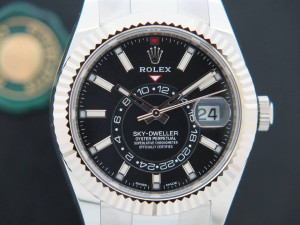 Rolex Sky-Dweller 326934 Black Dial NEW 