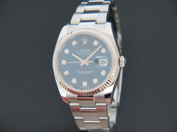 Rolex - Datejust Blue Diamond Dial 116234