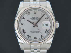 Rolex Datejust Rhodium Dial 116234