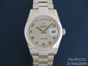 Rolex Day-Date Yellow Gold 118208  