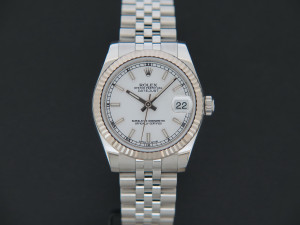 Rolex Datejust 31 White Dial 178274