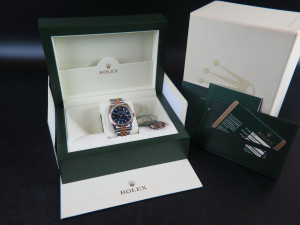 Rolex Datejust Gold/Steel Blue Dial 116233