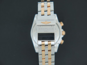 Breitling Chronomat 41 Gold/Steel Silver Dial CB014012