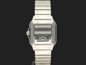 Cartier Santos Large Gold/Steel Roman Dial W2SA0009
