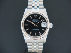 Rolex Datejust 31 Black Dial 68274 