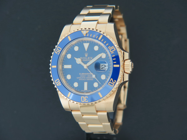 Rolex - Submariner Date Yellow Gold 116618LB 