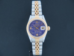 Rolex Lady-Datejust Gold/Steel Purple Sugalite Dial 69173